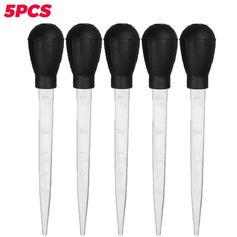 1/10pcs Lengthen Aquarium Pipette Cleaner Portable Aquarium Fish Tank Water Changer Tool Flowerpot Tray Pipette Cleaning Tool