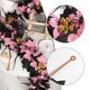 Silk Leaves Halloween Garland Multicolor Artificial Leaves Flower Wreath  Fireplace Stair