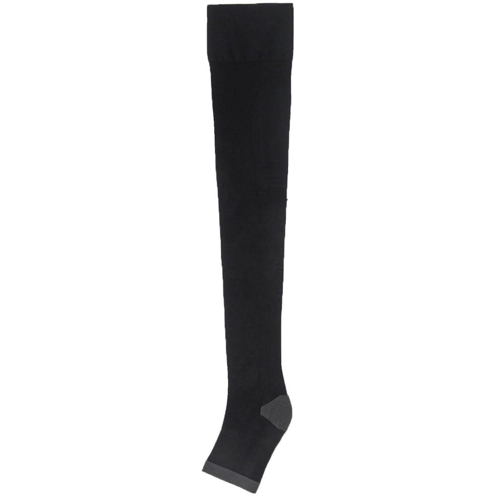 Compression Refresh OFF Gradual Durable for L [Mizuno] Tights, Socks, Type, Compression, Deodorant, Thighs, Men, C2JXA611, Black,
