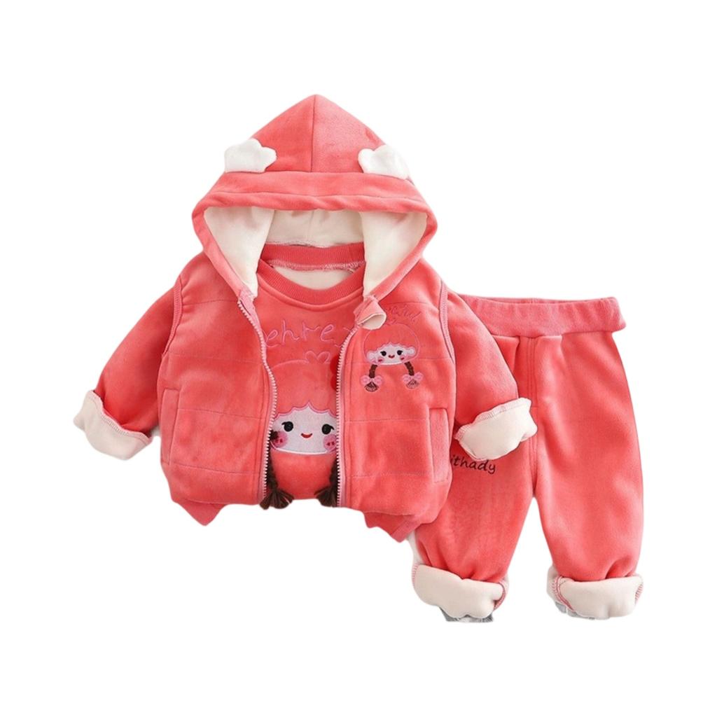 Kids Casual Long-Sleeve Set, Comfortable Daily Wear Outfits