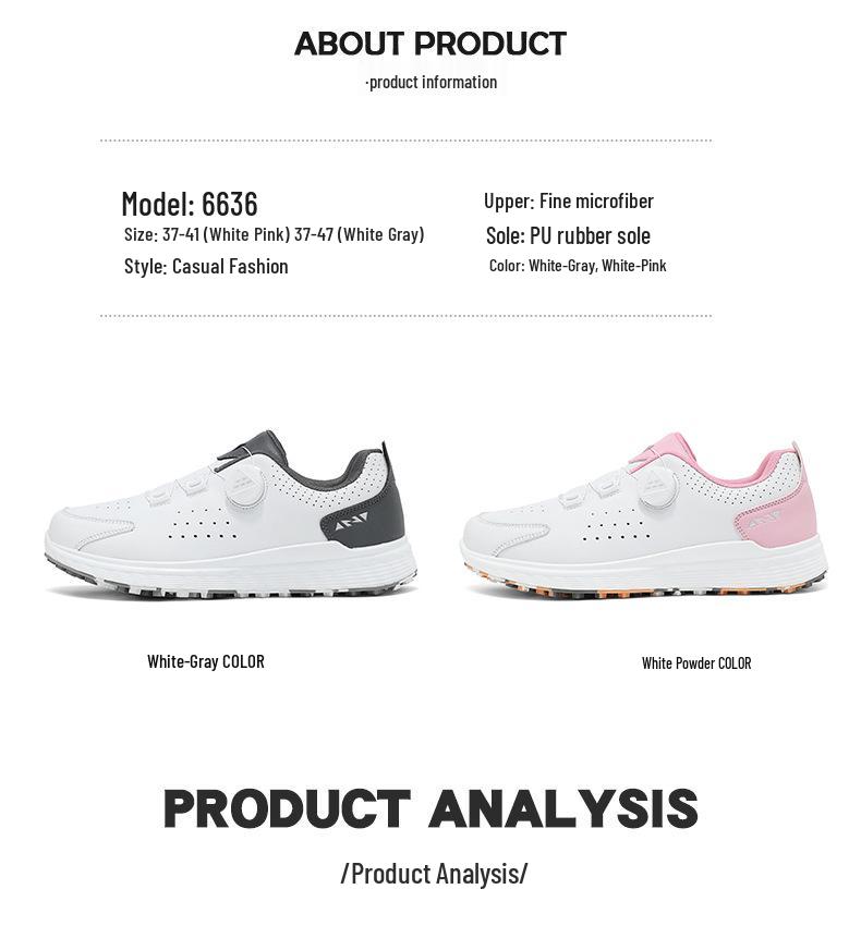 2025 Lightweight Non-Slip Golf Shoes for Men and Women – Spring/Autumn Outdoor Casual Sports Shoes