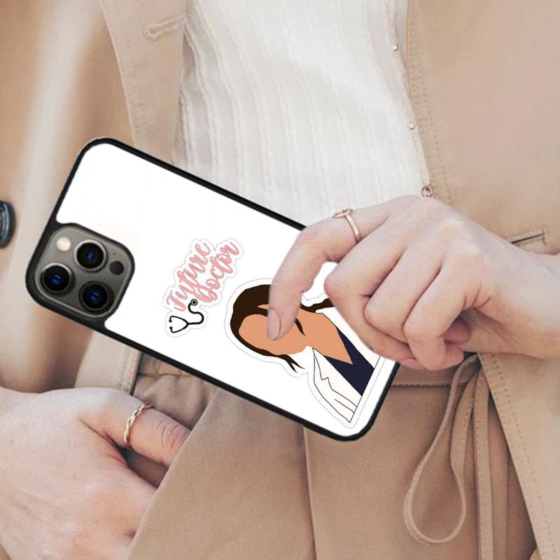 Cartoon Medicine Doctor Nurse Magnetic Phone Case For APPLE iPhone 17 Air 16 14 13 12 Pro Max 15 Plus Wireless MagSafe Cover