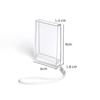 3-Inch Film Clear Photo Storage Box Instant Camera Photo Case For Fujifilm Instax Mini 12/11/9/8/7 With Strap