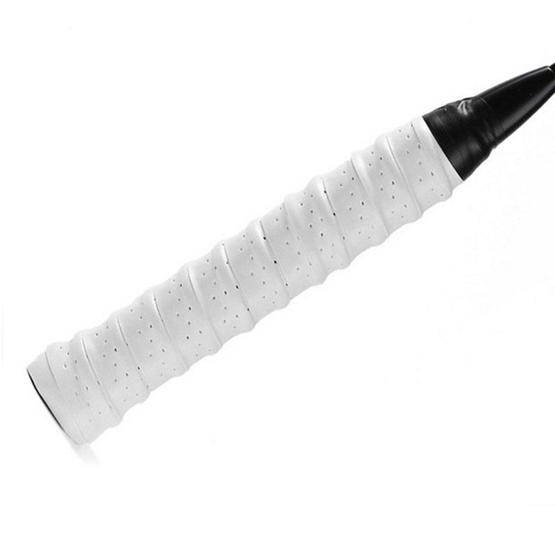 

Утолщенная лента для теннисной ракетки, противоскользящая, перфорированная, суперабсорбирующая, теннисная лента, накладка на ручку для бадминтона, для ракетки белый