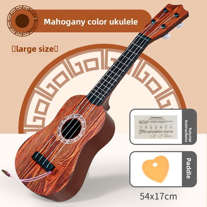 Ukulele Kids Guitar Toys Girls Boys Beginners Mini Guitar Instruments Playing Music Simulation