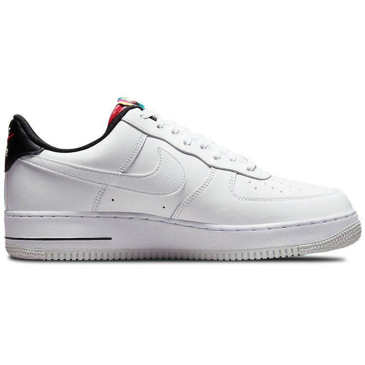 Air Force 1 07 LV8 3 Mír Láska Nike Pánské Tenisky Bílá Univerzitní-Červená DM8148-100