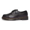 Dr. Martens Leather Round Toe Lace-Up Comfortable Durable Low-Top Casual Shoes Unisex Casual Shoes Black 31684001
