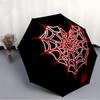 1pc Spider Web Automatic Open/Close Umbrella, Portable Folding Umbrella, Compact Travel Umbrella for067