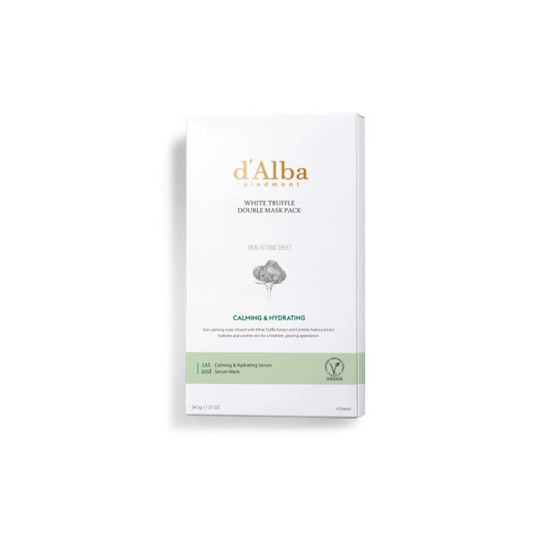 [d'Alba] White Truffle Double Mask Pack Calming & Hydrating 34.5g*8EA