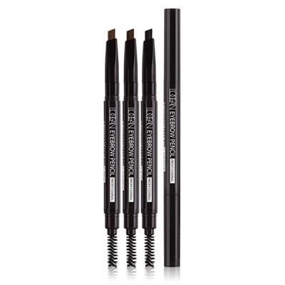 1+1+1 Women's and Men's Eyebrow Drawing Eyebrow Auto Pencil, 3 Pieces