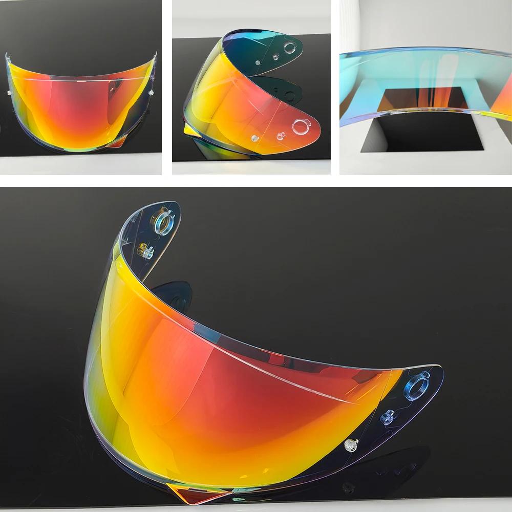 C10 Visier für HJC HJ34P C10 Helm Visier Ersatz Anti-UV Anti-Kratzer Staubdicht Windschutz Motorradzubehör