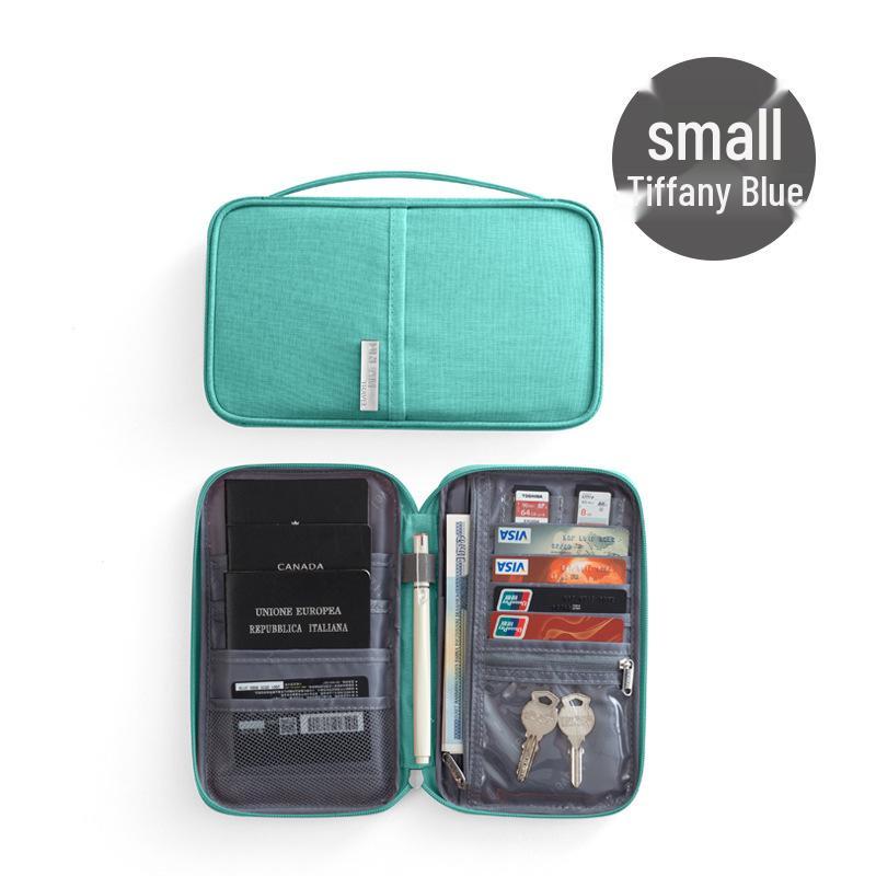 Nordic Style Multi-Card Slot Passport and Travel Document Holder