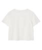 COVERNAT WOMAN [Covernat X Lemango] Women'S Graphic Crop T-Shirt Off White