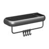Bathroom Wall Storage Shelf With No Holes Required Design For Home Organization