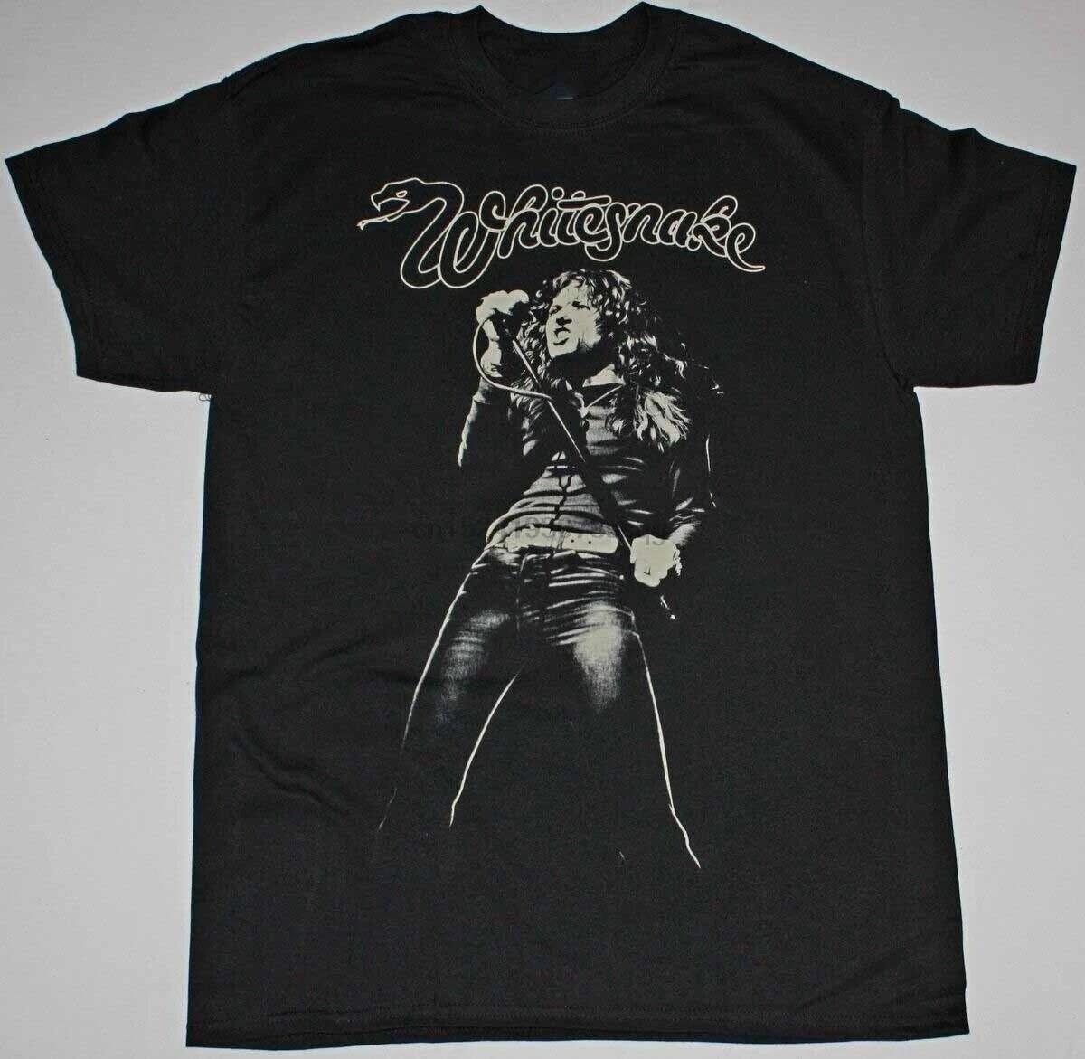 WHITESNAKE David Coverdale Shirt Classic Black Unisex S-5XL XXXL