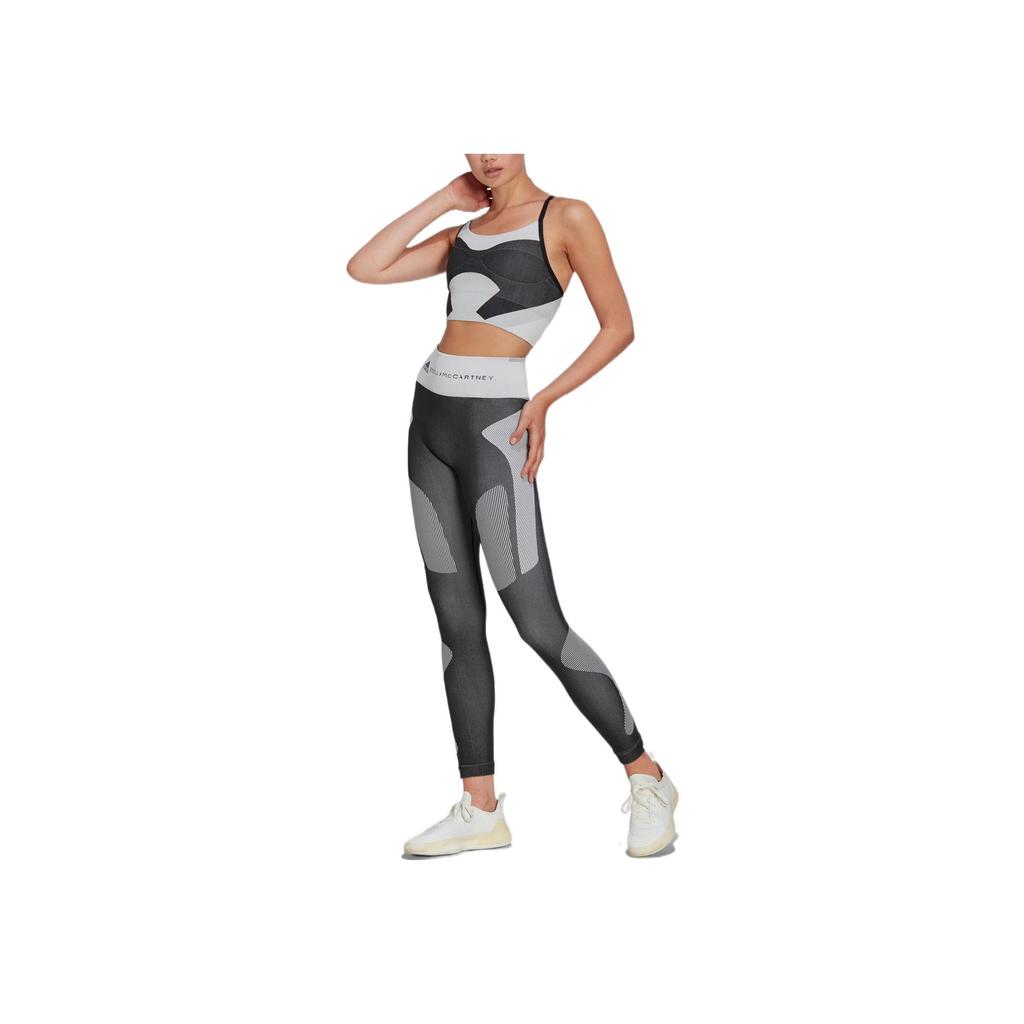 adidas X Stella McCartney TrueStrength Seamless High-Waisted Training Tights Women Gray HM3879