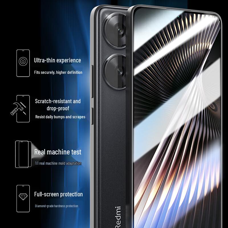 ESCASE Protective Case & Screen Protector for Redmi Turbo Series