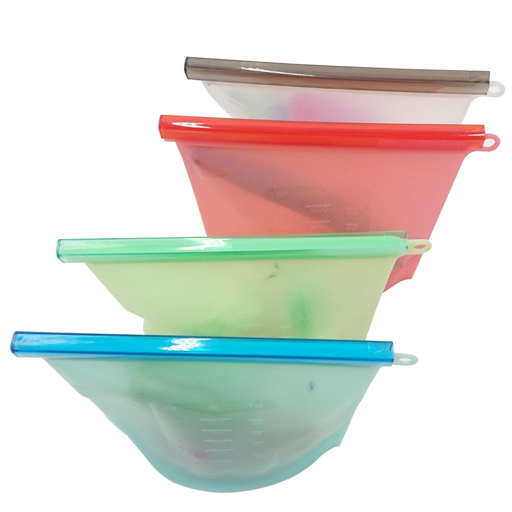 Manufacturers' Silicone Food Storage Bags - Sealed, Fresh-Keeping Kitchen Supplies