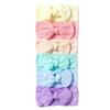 6-color Combination Set, Baby Fontanelle, Children's Nylon Bow Headband, Baby Princess Headdress.