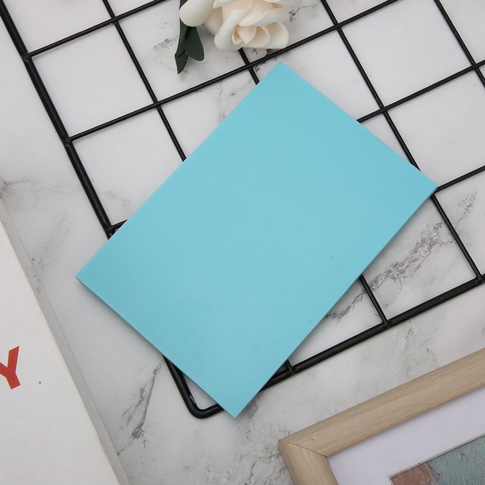 Jelly Rubber Stamp Thin Carving Block for DIY Handmade Rubber StampsSky Blue