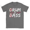 Unisexs Vintage Drum Amp Bass Rum Amp Ass Funny T Shirts  Pure Cotton Tops Cool Short Sleeve O Neck Tee Shirt Printed TShirts