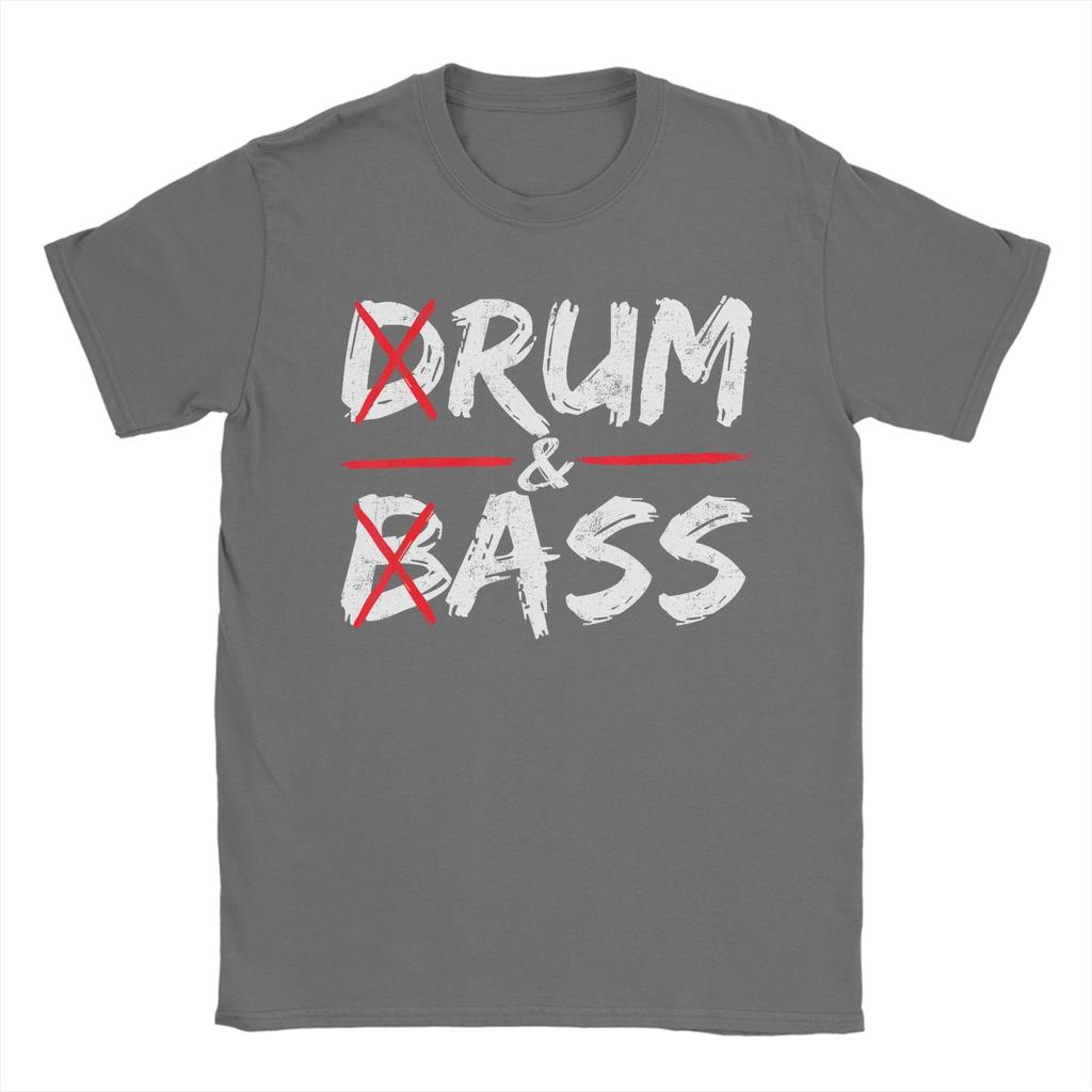 Unisexs Vintage Drum Amp Bass Rum Amp Ass Funny T Shirts Pure Cotton Tops Cool Short Sleeve O Neck Tee Shirt Printed TShirts