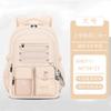 New Large-capacity Primary School Schoolbag, Boy Junior High School Student Burden Reduction, Female High School Student Spine Backpack