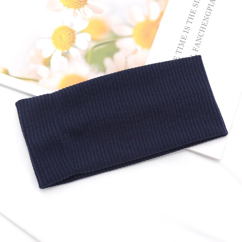 Women Solid Hairband Wide Hair Bands Elastic Headband Makeup Hair Hoop Yoga Vintag Headwrap Hairstyles Fashion Hair Accessories