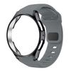 Official Wave Strap+Case For Samsung Watch 6 5 4 40mm 44mm 4/6 Classic 42 43mm 46 47mm No Gap Silicone Bracelet Watch 5 Pro 45mm