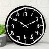 Modern Acrylic Wall Clock with Playful Graffiti Numbers Decorative Clock for Living Room or Bedroom