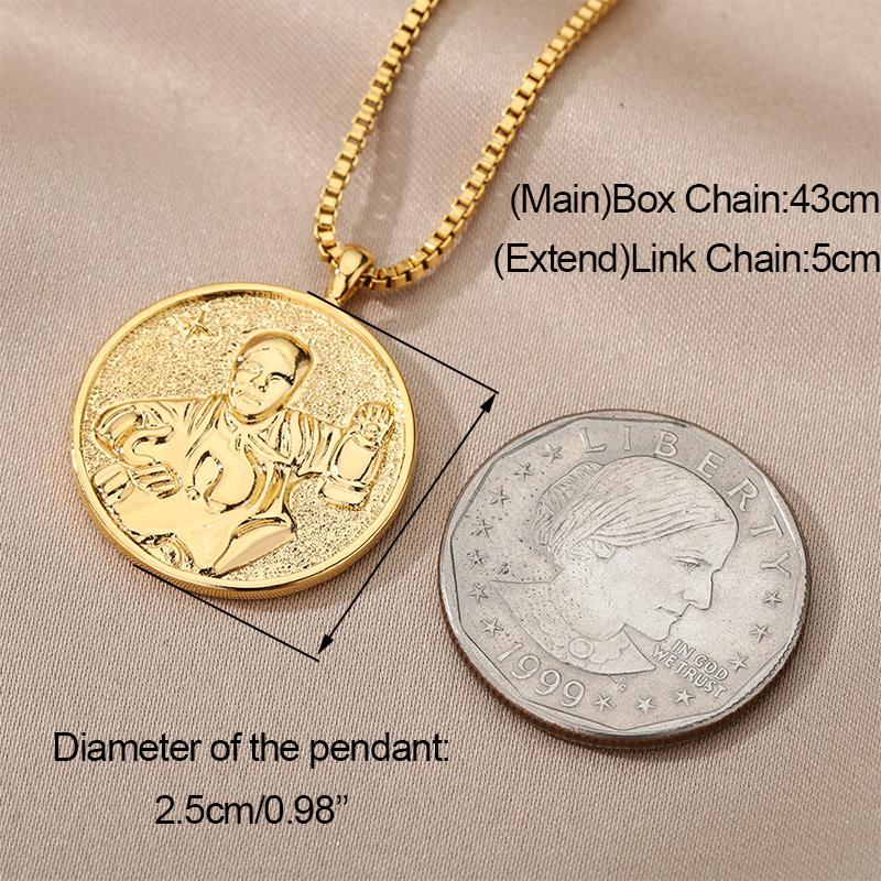 Aphrodite Necklace for Women Gold Color Greek Mythology Goddess Pendant Choker Necklace Goth Jewelry Mothers Day Gift 2024