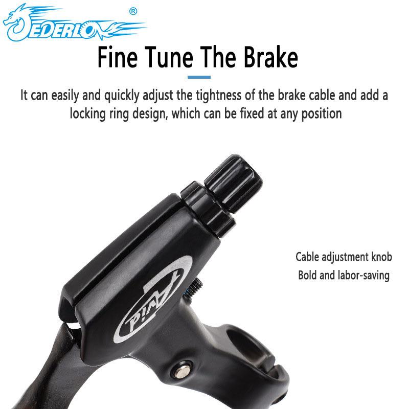AVID High Quality Bicycle Brake Lever 3 Fingers Road Mountain Bike Brake Handle Lever Aluminum Alloy V-brake Disc Brake Handle
