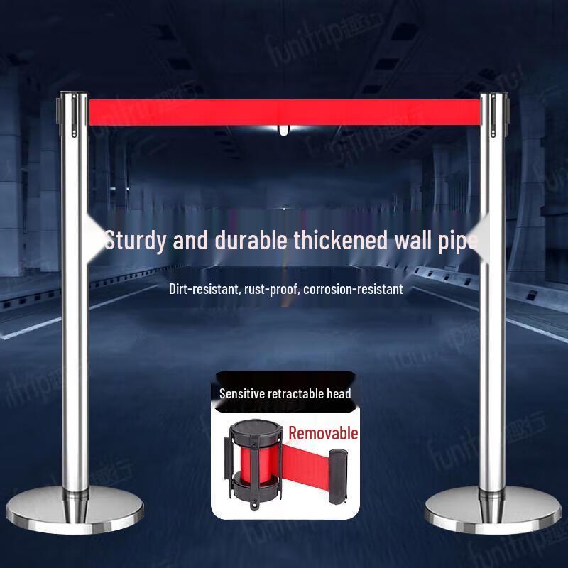 Stainless Steel Retractable Belt Barrier