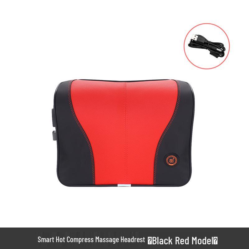 

Подушка с эффектом памяти для шеи и спины для автомобиля с подогревом и массажем