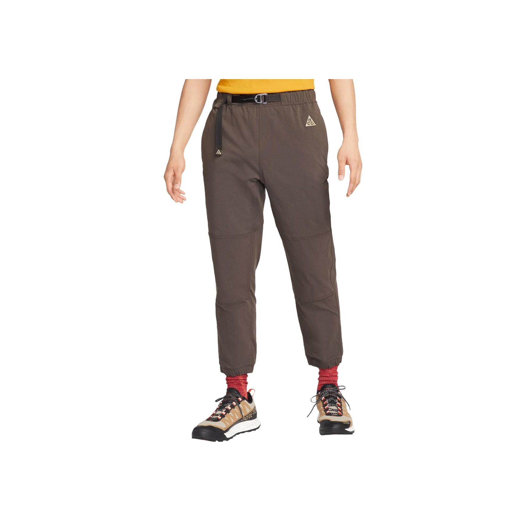 

Мужские повседневные брюки Nike с эластичными манжетами и дышащей сетчатой ​​подкладкой, однотонные логотипы с принтом, коричневые CV0661-220 M