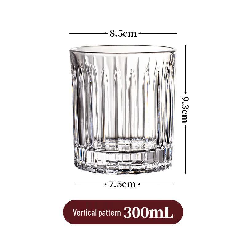 MDNG Crystal Whiskey Rotating Glasses