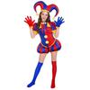 Das Erstaunliche Digitale Zirkus Pomni Cosplay Kostüm Aus Polyesterstoff Für Anime Convention Events