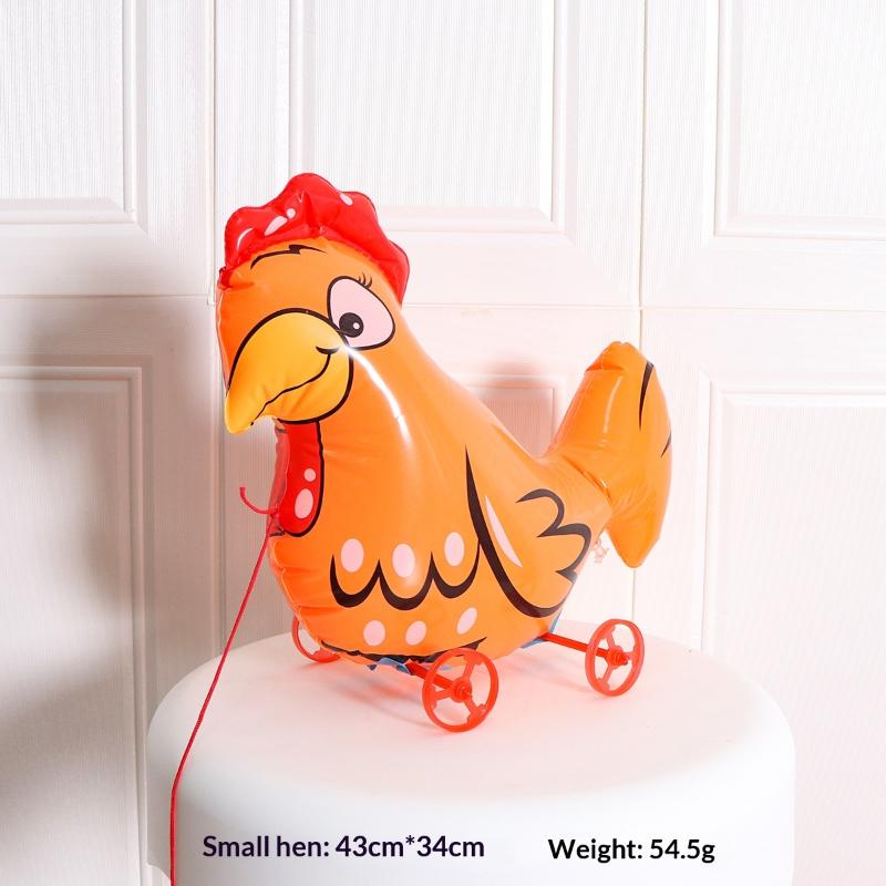 Cute Standing Foil Balloon Cartoon Animal Walking Balloons Toy For Children Gifts Birthday Party Balloons Decoration