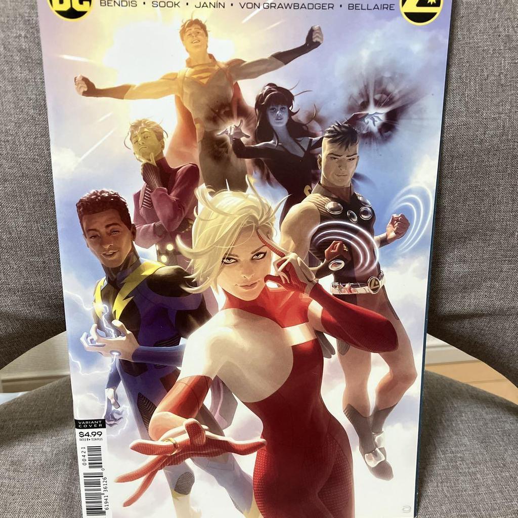 [USED] Legion of Super-Heroes 8 volumes American comics Batman leaf