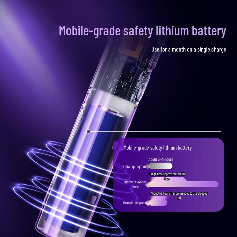 AUCMA Rechargeable Electric Mosquito Swatter