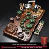 Automatic Kung Fu Tea Set with Melamine Tray