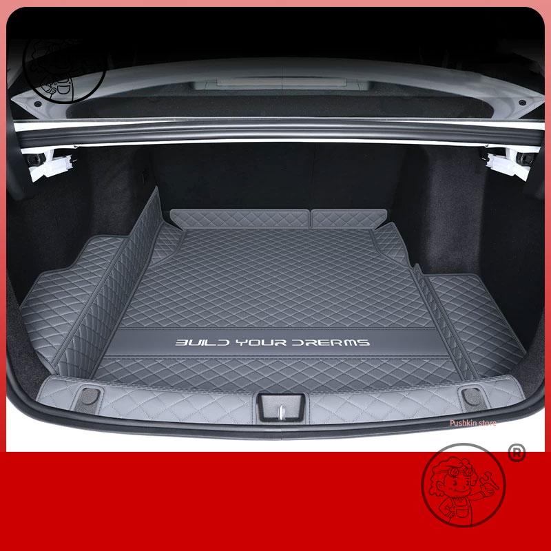 For BYD Seal 05 BYD KING DMI 2026 2027 Trunk Mats Leather Rear Cargo Waterproof Carpet Storage Pad Auto Interior Accessories