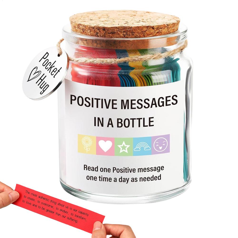 Positive Messages In A Bottle Encourage Messages Jar Daily Inspiration Affirmations Bottle For Sister Girlfriend Daughter Wife