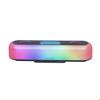 Mars Gaming MSB-ORB, Portable Speaker and Soundbar 20W, Orbilight RGB 360, Triple Driver, Bluetooth 5.3/MicroSD/AUX/FM, Black