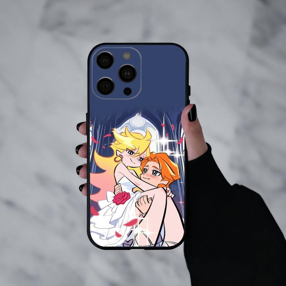 P-Panty & S-Stocking with G-Garterbelt  Phone Case For iPhone 17pro,16,15,14,13,12,11 Plus,Pro Max,XS,Soft Silicone Black Cover