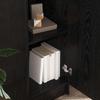 Highboard In Black Oak Look 35 X 39 X 168 Cm