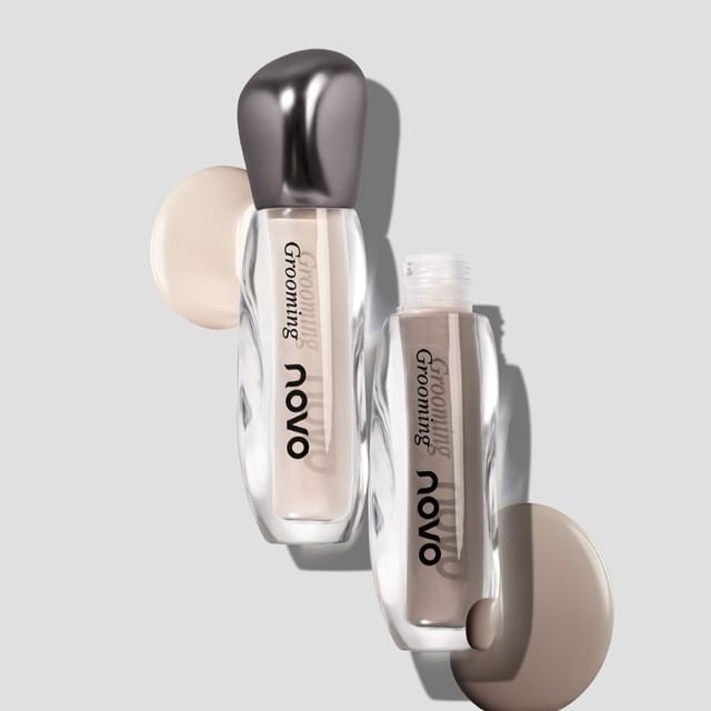 

NOVO - Shaping Liquid Highlighter & Contour - 2 Colors 02 Moonlight Wihte - 2.5g
