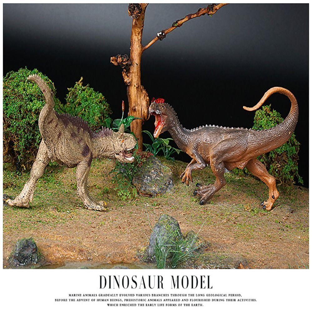 Multiple Sizes Jurassic Dinosaur Realistic Tyrannosaurus Dinosaur Model  Scene Decoration