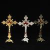 Religious Crucifix Jesus Christ for Cross Statue Desk Decor with Accurate Cut Fancy Gift for Men Women Religion Faith Pe
