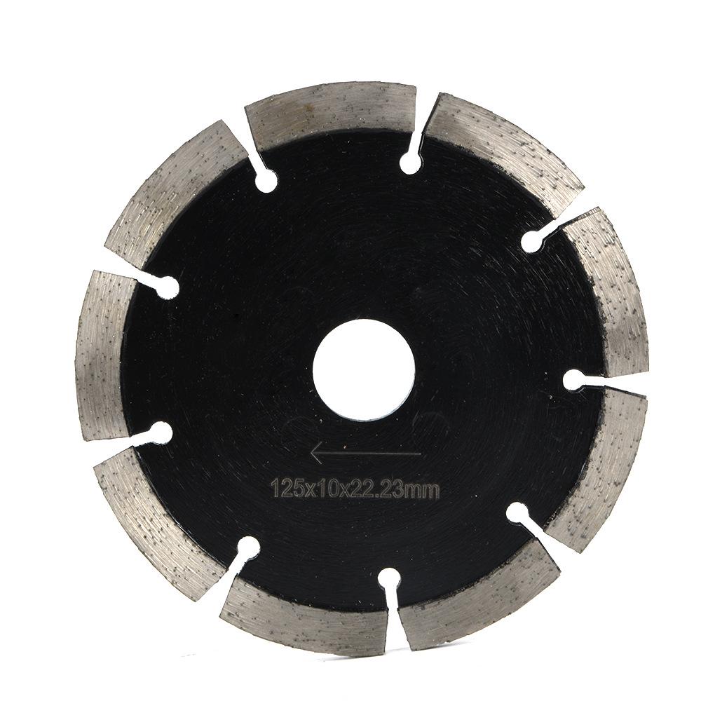 125mm Diamant-Doppelschlitz-Kreissägeblatt für Marmor-, Granit- und Steinzuschnitt